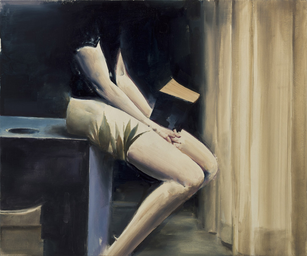 huariqueje:    Untitled   -   Jan  De Maesschalck  2011Belgian b.1958-Oil on wooden