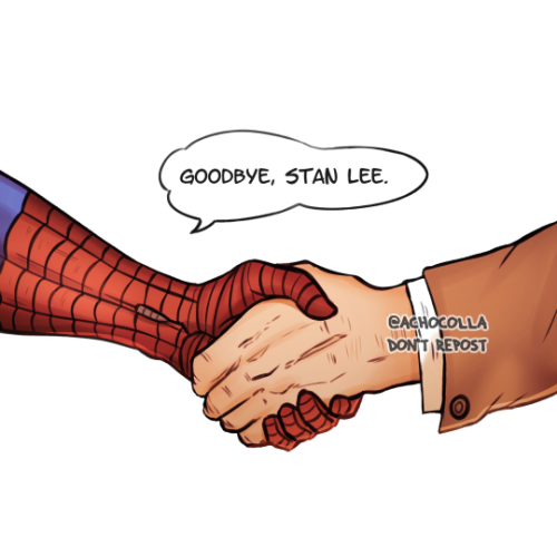 achocolla:
“ Today we have lost a hero. Rest in peace, Stan Lee.
”