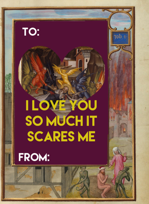 Valentines for the art history nerd in your life.Free printable folding versions:Venus and Adonis: &