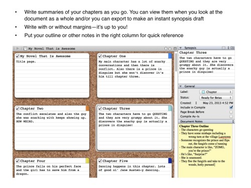 fencer-x:hamykia:midenianscholar:I’ve been using Scrivener for the past year or so for all my writin