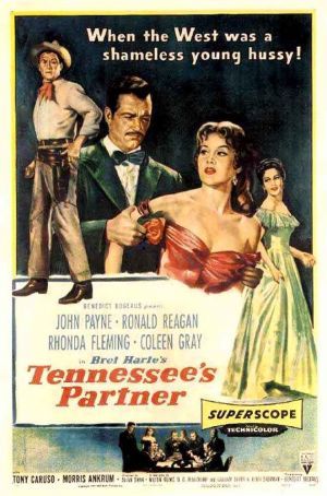 assorted promises from poster art for Tennessee’s Partner (1955).