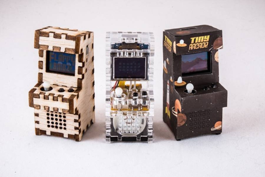 jedavu:    Tiny Playable Arcade Game The Tiny Arcade is tiny retro arcade game imagined