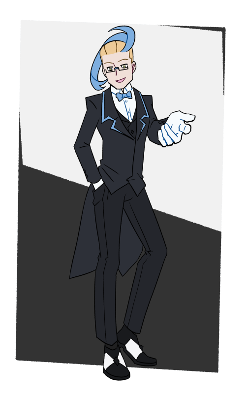 I Just Really, Really, Really, REALLY Needed To Draw Colress In A Suit Again.