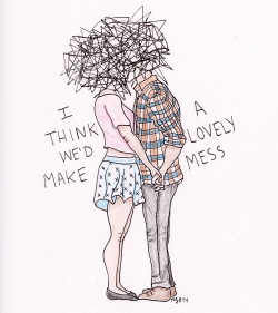 missealikestodraw:  A Lovely Mess - Front Porch Step (frontporchstepofficial). for kih-tea 