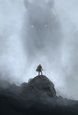 fantasy-art-engine:  Fall of Gods by Rasmus