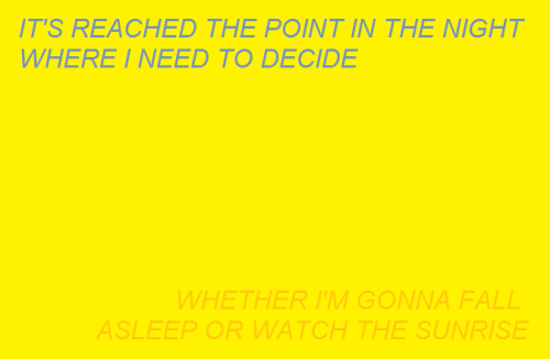 weaksorry:  everything i own - the front bottoms