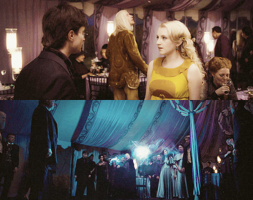 lenoreamidala:“He had never been to a wedding before, so he could not judge how wizarding celebratio