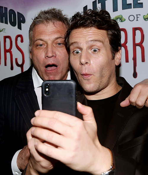 thwip: HOLT MCCALLANY AND JONATHAN GROFF“Little Shop of Horrors” Opening Night | October 17, 2019