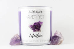 sosuperawesome:  Crystal Candles, by Arabella Crystals on Etsy  See our ‘candles’ tag 