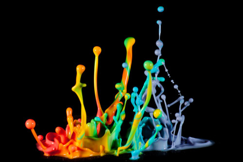 improbable-rainbows: Colorful Dance by Ryan Taylor on FlickrThis is heavy whipping cream and food co