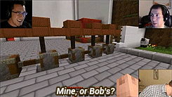 cyborgpotatogifs:  Drunk Minecraft | MARKIPLIER LAND