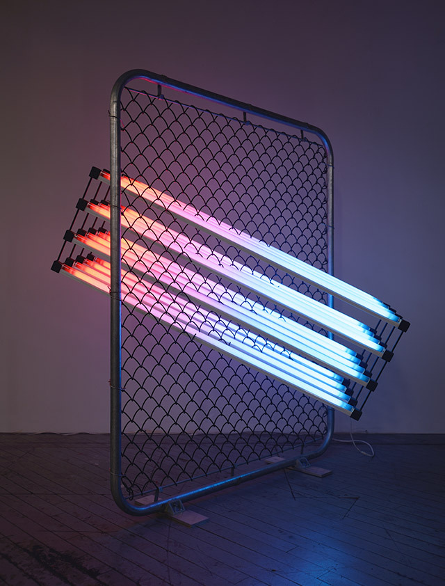 nyctaeus:  James Clar, ‘Thermal Energy’, 2013 “An array of lights intersect