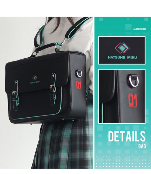 Amahakawa x Hatsune Miku School Uniform Collaboration by MoeyuMSRP: 26 yuan for the bow, 29 yuan for