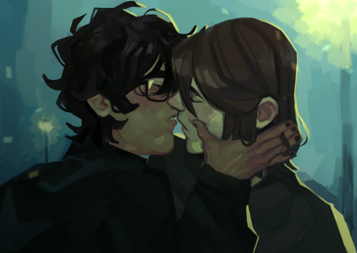 Also posting this shuake kiss painting study :)