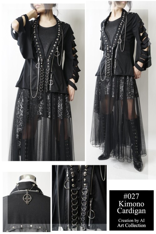 sexpotfashion: ★ 【Art Collection Creation by AI】 KIMONO CARDIGAN -SOLD OUT-