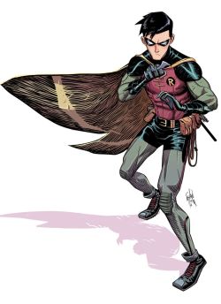 longlivethebat-universe:  Robin by Dan Mora 