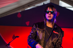thestrokesargentinafans:    The train wreck that is Julian Casablancas + The Voidz                             played side stage at Royal Athletic Park during Rifflandia