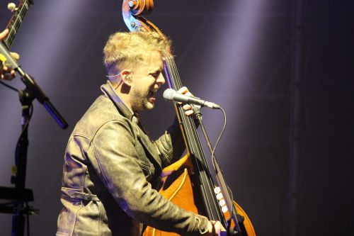 Ted Dwane of Mumford &amp; Sons performs at MCU Park in Brooklyn, New York on June 2, 2015.Photos © 