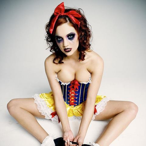 Sexy snow white costume