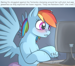 asknsfwcobaltsnow:  RD clopfic writer~[overused premise, but whatevs, it was fun to draw]  XD!