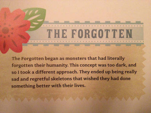 monsterous-manticore:So I was reading through the Book of Life art book and found that the Forgotten