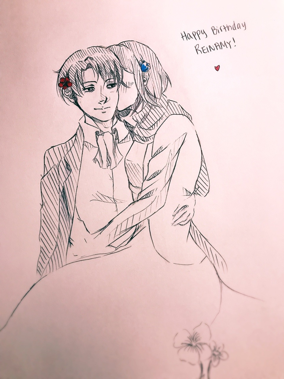 xxdodox3: HAPPY -belated- BIRTHDAY @reinamycloud!  Super glad to be able to meet