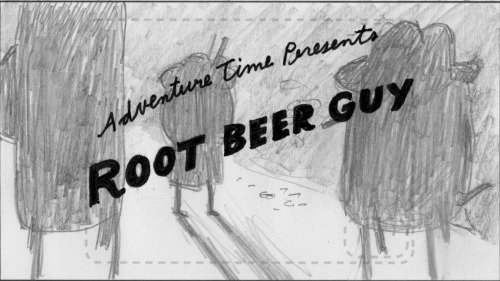 Porn Root Beer Guy title card concepts by storyboard photos