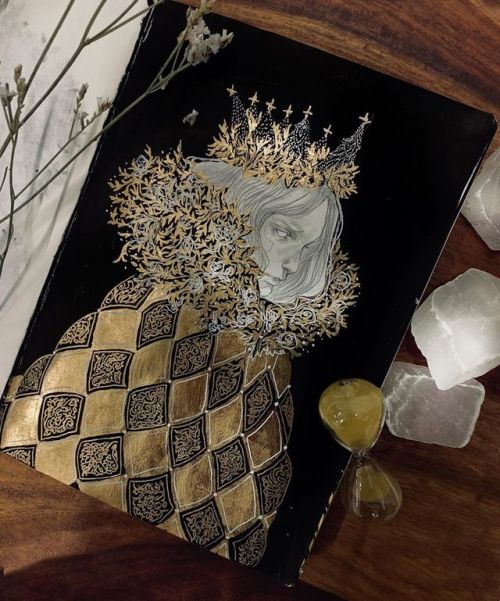 thecollectibles:For Inktober 2019, the artist Felix abel Klaer is using a personal theme of Kings an