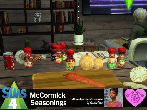 McCormick Seasonings - More SwatchesA @xxmoniquesimsxx recolor. The mesh (needed) is the McCormick S