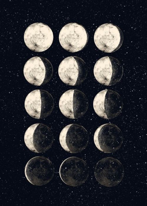 Moon Cycle by James White #Illustration#drawing#art#James White