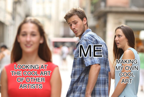 ferdisanerd - The eternal struggle of an artist.