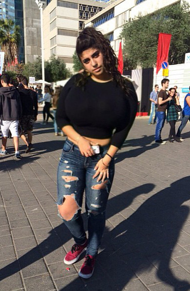 extremebodiez:  Yuval Beautiful Busty Middle Eastern Perfection 