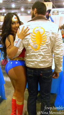 fcwp:  “Wonder Woman” and “The Driver.” Yeah, THE Nina Mercedez. Beautiful, humble, and gorgeous. 