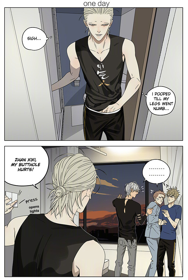 Old Xian update of [19 Days] translated by Yaoi-BLCD. Join us on the yaoi-blcd scanlation