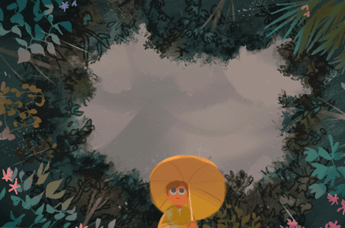 everydaylouie:rain through the clearing