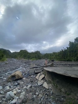 A little aftermath from the volcano eruption 