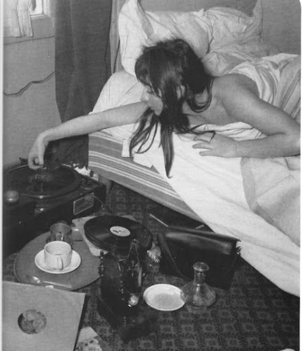 frenchvintagegallery:   French singer Juliette Greco   ,  St Germain des Pres, 1950