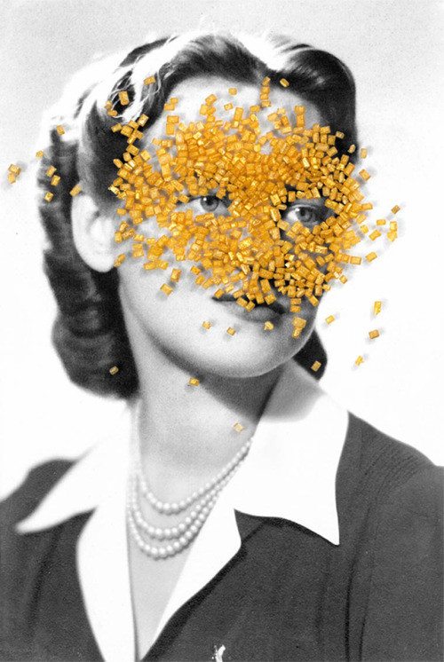 red-lipstick:  Brest Brest aka Rémy Poncet (b. 1982) and Arnaud Jarsaillon (b. 1970) - From History And Chips series   Collages