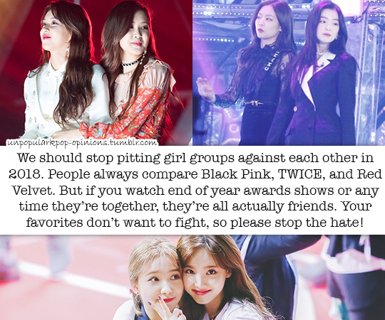 Unpopular K Pop Opinions In 18 We Should Stop Pitting Girl Groups Against