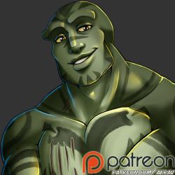 akrav-den:  Starting a pinup series for our beloved lizard characters and you guys can vote which one will be drawn next if you support us over on Patreon! Full images are for patrons only because they can be quite saucy, but in exchange you support AKRAV