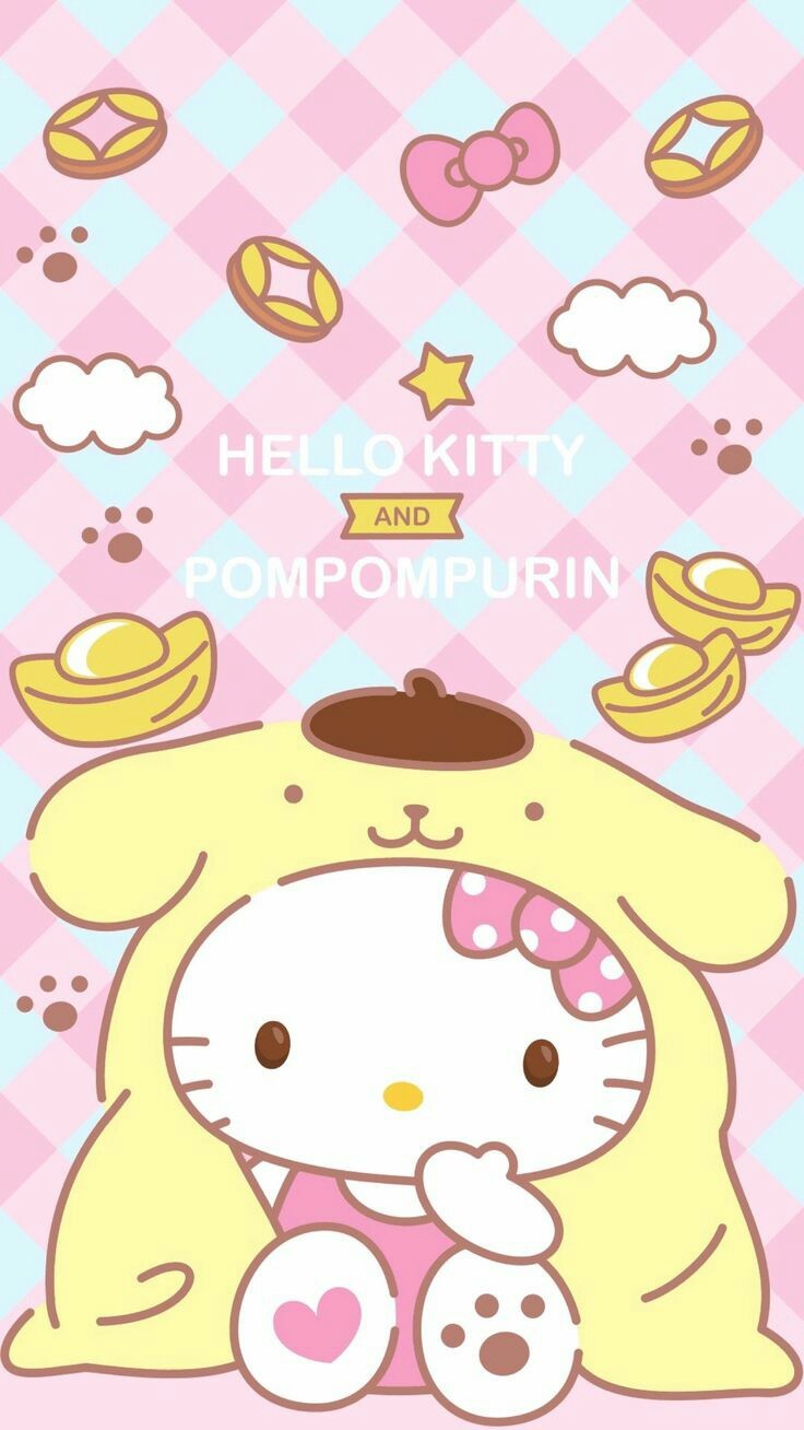 Meivu 💖 on X: New Pompompurin wallpaper from Sanrio!! 🍮💕   / X