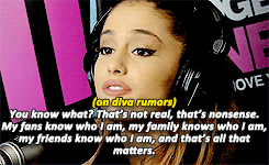 jammies97:pinkrosesbrowncurls:dailyarianagifs:Being “empowered” is not the same as being a “bitch”.H