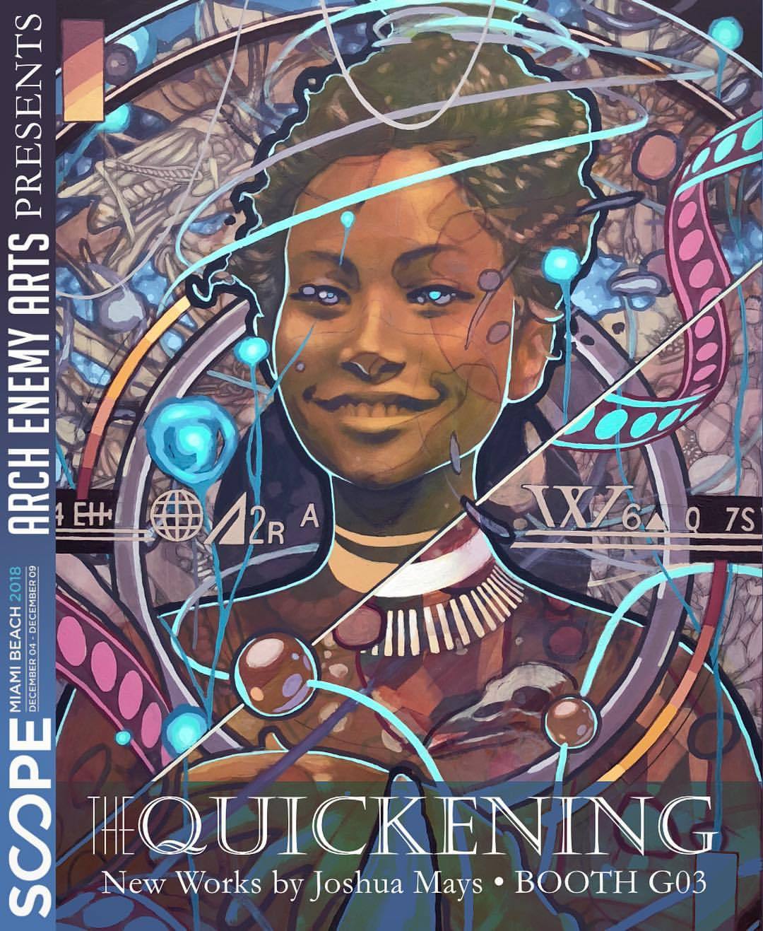 G03 G03 G03!
I’m super duper excited to announce that we’re going to Scope Art Fair Miami this year.✨
Teaming up with @archenemyarts and @scopeartshow to bring you the latest imagery excursion, “The Quickening”. Been going crazy in the studio for the...