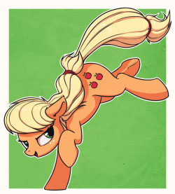 yoditax:Color of that old Applejack sketch