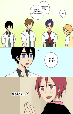 cheesecakeri:  Trolling Rin - Magi Parody.