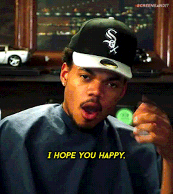 blackencouragement:  aroyalmind:jas0nwaterfalls:  screenbandit:“I hope you ruined this shit for a reason, I hope you happy” [x]  This verse is perfect.  It really is  Chance did it right with this verse, Action Bronson did it right with this song