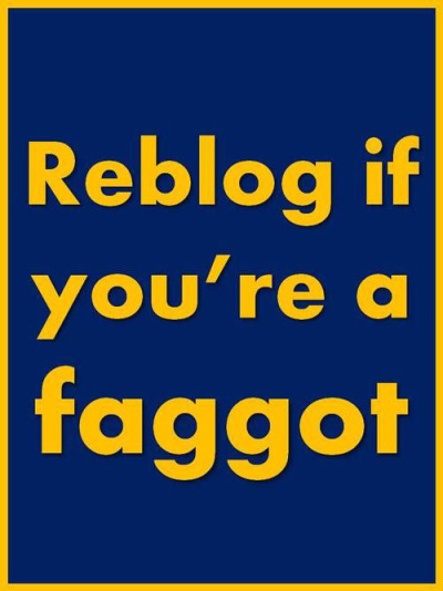 smallandtiny: yes-i-am-a-faggot-blog:YESSSSS I AM A SISSY FAGGOT! I am a sissy faggot ! I am a Faggo