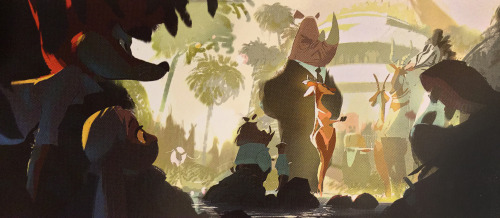 iisscooby:From the Art of Zootopia Book, easily available online or in stores like Barnes & Nobl