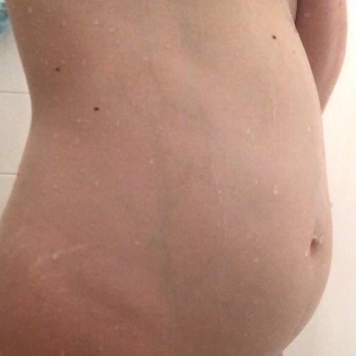 tummybaby-deactivated20190823:superrrr heavy belly&hellip;switched up my angles and holy cow do I look pregnant! what do you all think, should I get bigger? 