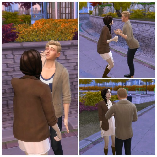 nicole-simsessed: So before I lost all of my saves and CC this happened, Alex and Birdie became boyf